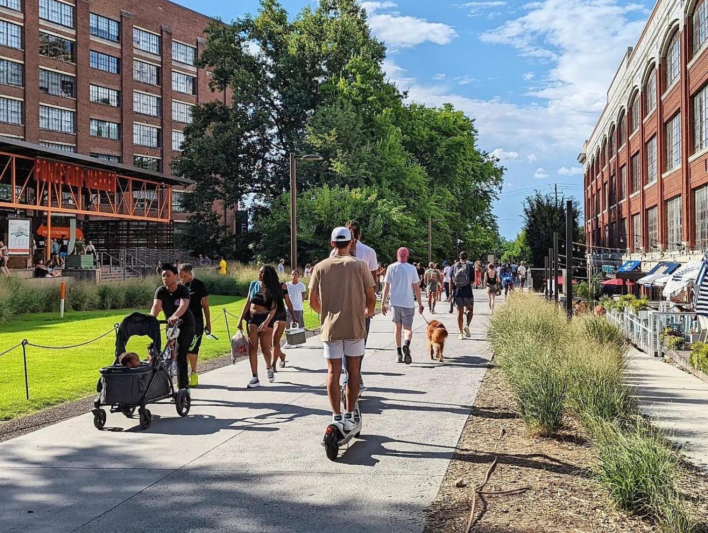 Апартаменты Views From Atl Beltline Атланта Экстерьер фото